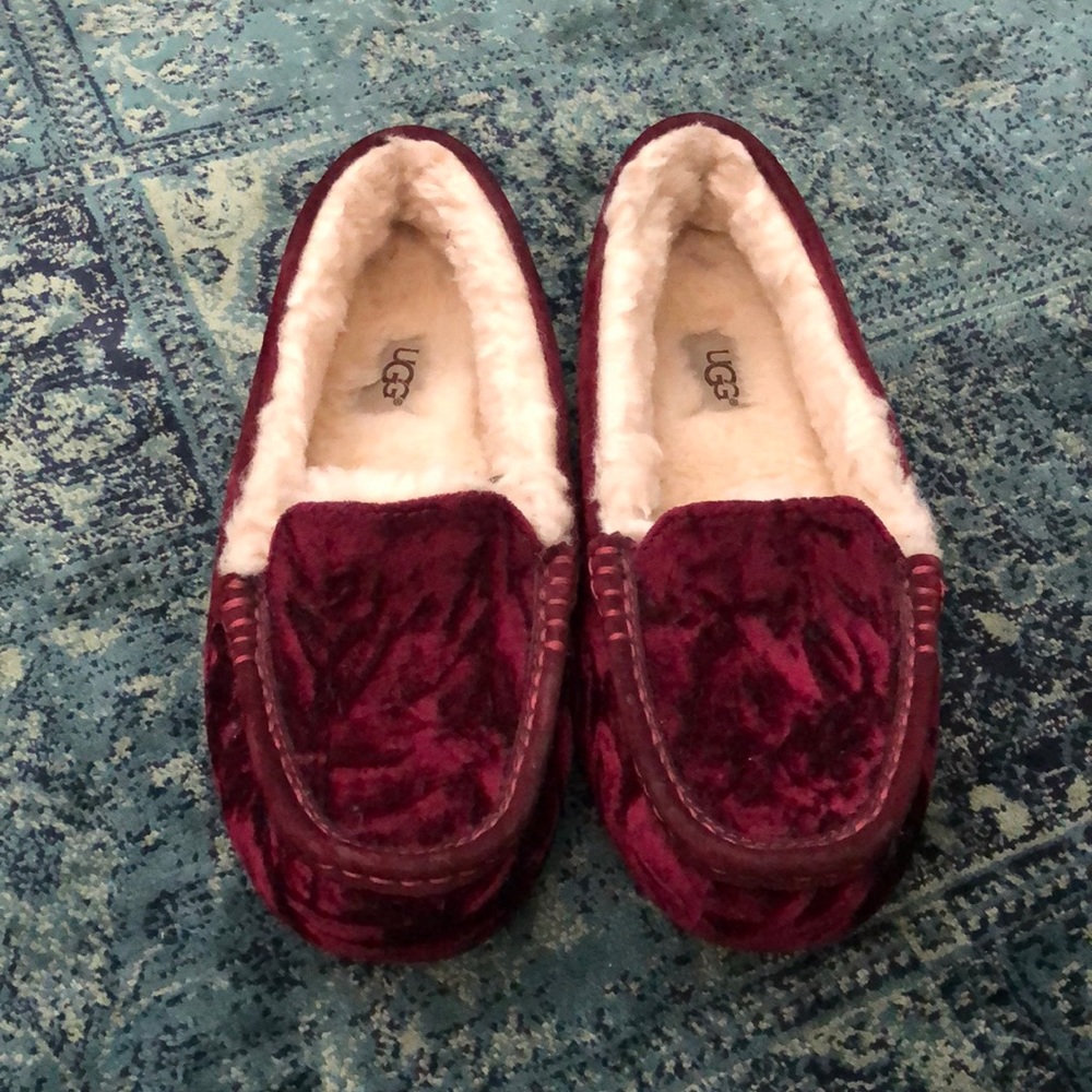 Ugg Ansley Crushed Velvet Slippers